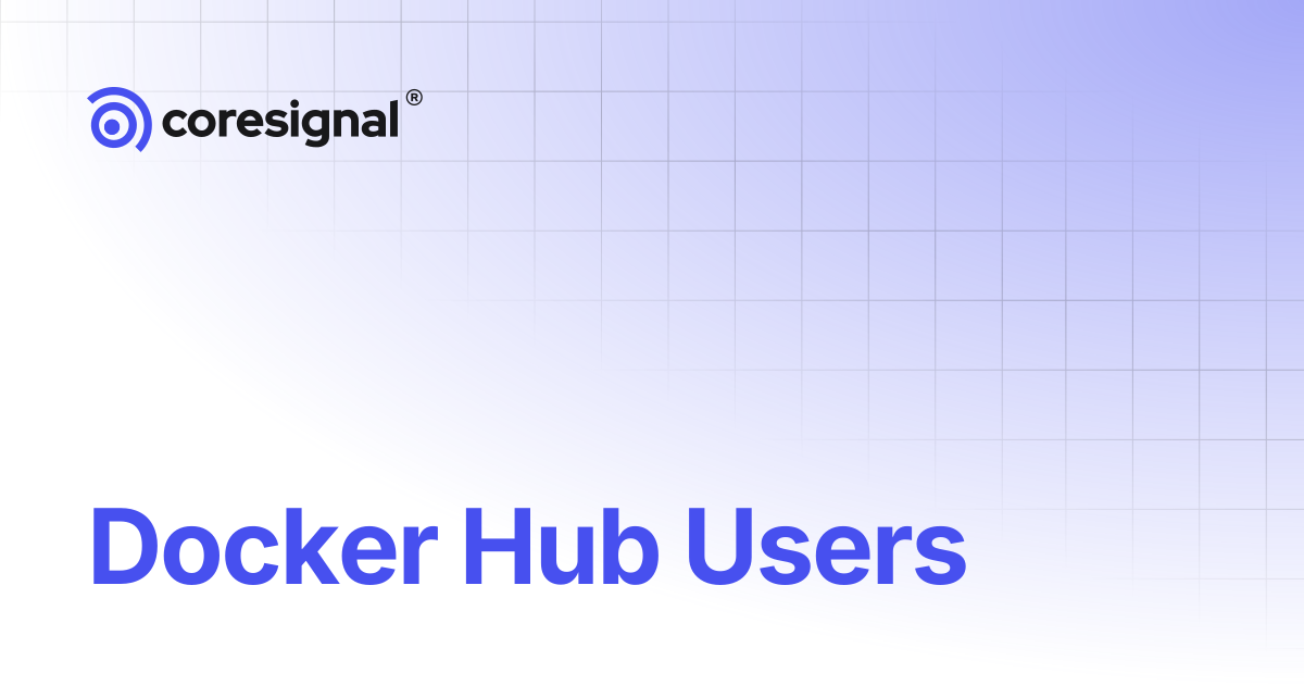 Docker Hub Users | Coresignal Docs